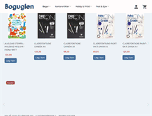 Tablet Screenshot of boguglen.dk